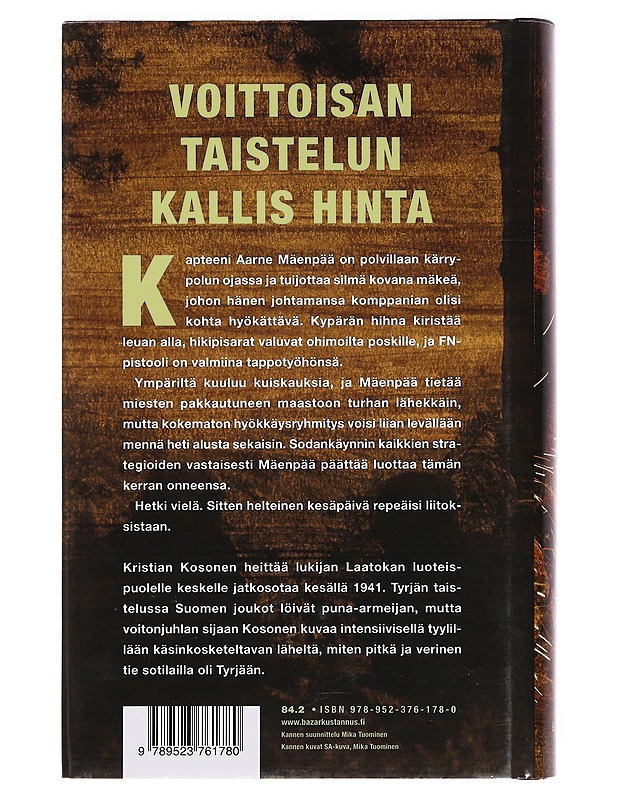 Verinen tie Tyrjään - Kristian Kosonen - Romaanit ja novellit - 10105357625 - 1