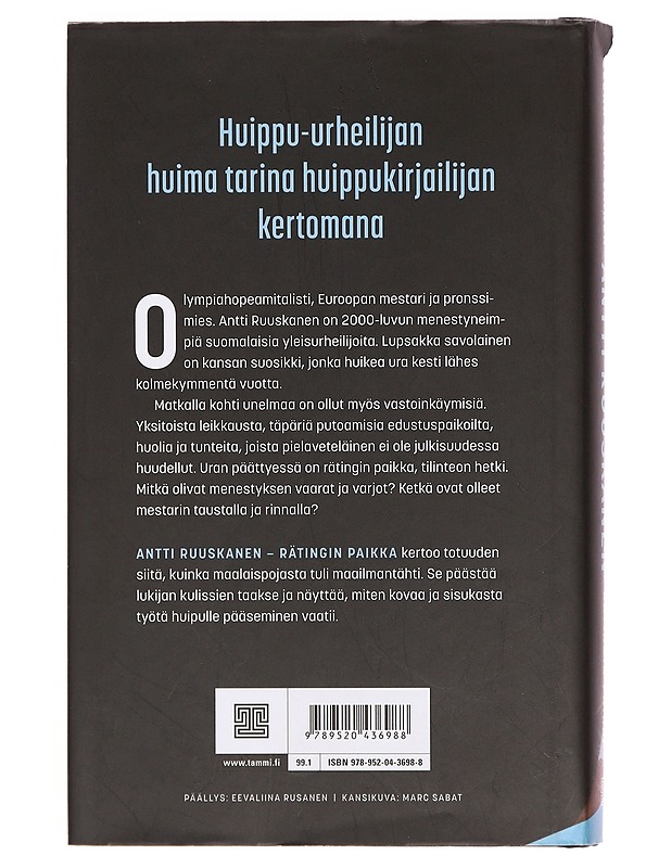 Antti Ruuskanen : rätingin paikka - Leena Lehtolainen - Elämäkerrat ja muistelmat - 10105357832 - 1