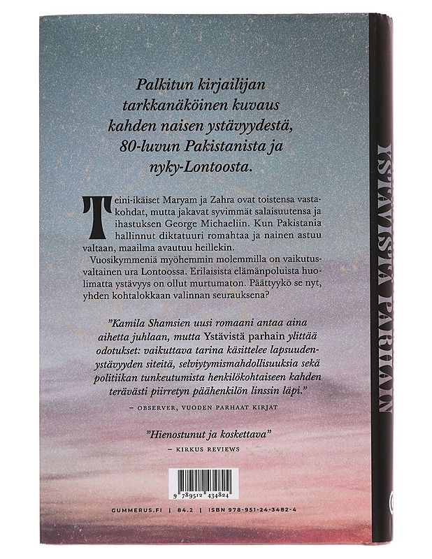 Ystävistä parhain - Shamsie, Kamila - Romaanit ja novellit - 10105357834 - 1
