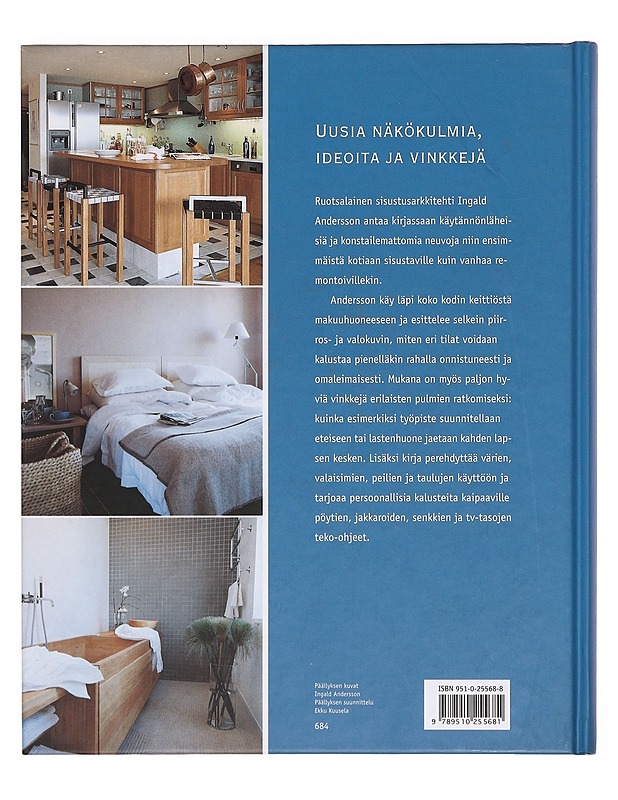 Viihdy kotona, sisusta kauniisti -Ingald  Andersson - Tietokirjat ja oppaat - 10105357850 - 1