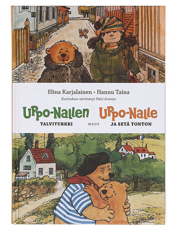 Uppo-Nallen talviturkki ; Uppo-Nalle ja setä Tonton - Karjalainen, Elina - Lastenkirjat - 10105357899 - 0