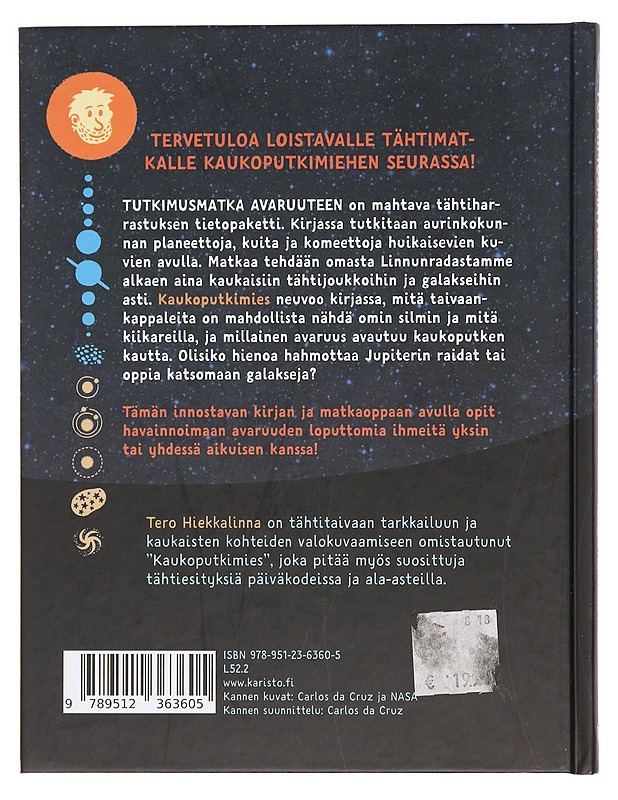 Tutkimusmatka avaruuteen - Hiekkalinna, Tero - Lastenkirjat - 10105357914 - 1