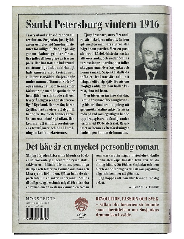 Sasjenka - Montefiore, Simon Sebag - Romaanit ja novellit - 10105357954 - 1