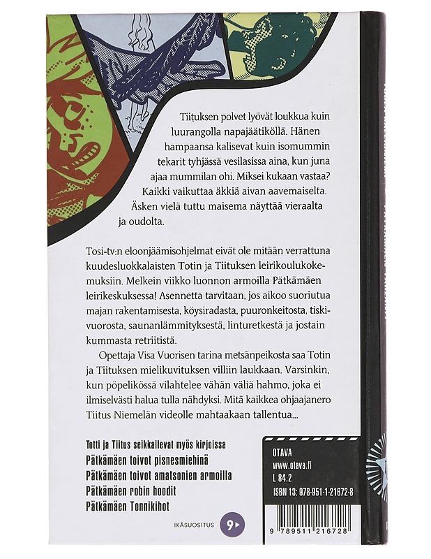 Pätkämäen tarzanit - Kallioniemi, Tuula - Lastenkirjat - 10105357959 - 1