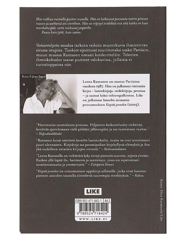 Vastaantulijoita - Leena Rantanen - Romaanit ja novellit - 10105358123 - 1