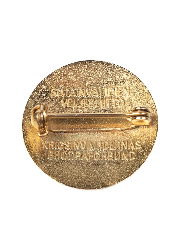 Sotainvalidien Veljesliitto rintamerkki - Korut - 10105358155 - 1