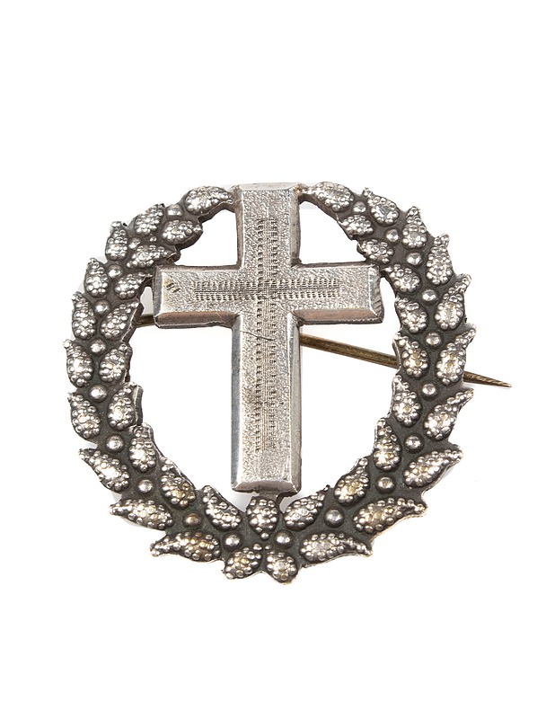 Hopeanvärinen rintakoru - Korut - 10105358186 - 0