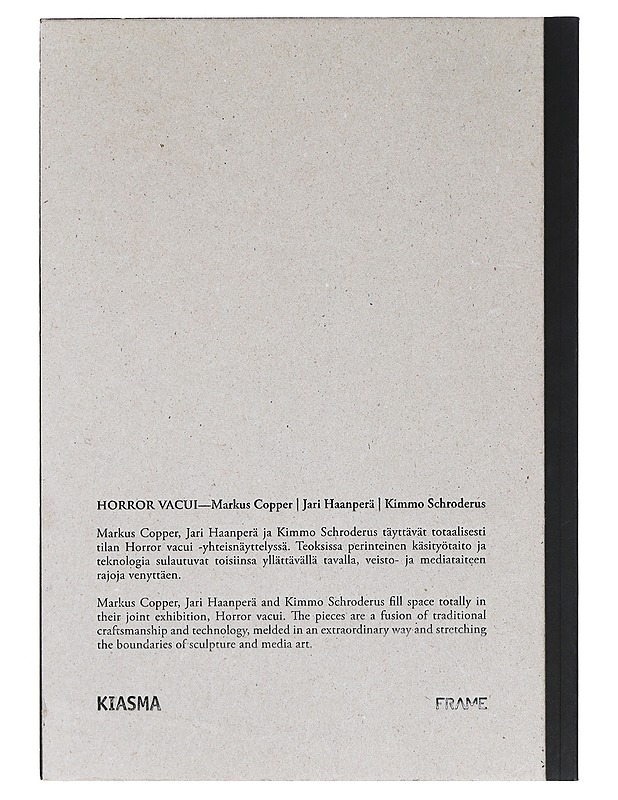 Horror vacui - Taide- ja kulttuurikirjat - 10105358226 - 1