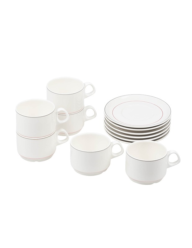 VILLEROY & BOCH kahvikuppi ja tassi, 6 paria - Mukit ja kahvikupit - 10105358321 - 0