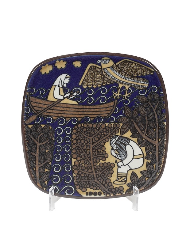 ARABIA Kalevala vuosilautanen 1980 - Designsuosikit - 10105358350 - 0