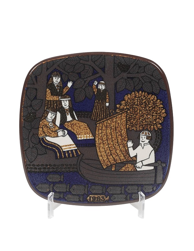 ARABIA Kalevala vuosilautanen 1983 - Designsuosikit - 10105358352 - 0