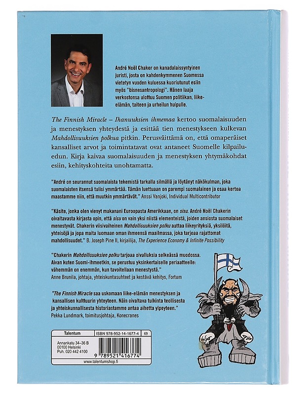 The Finnish miracle : ihanuuksien ihmemaa - Chaker, André Noël - Tietokirjat ja oppaat - 10105358553 - 1