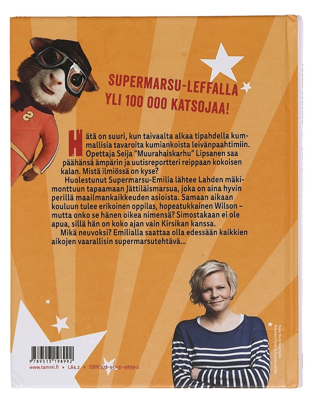 Supermarsu ja roskaavat ryökäleet - Noronen, Paula - Lastenkirjat - 10105358571 - 1