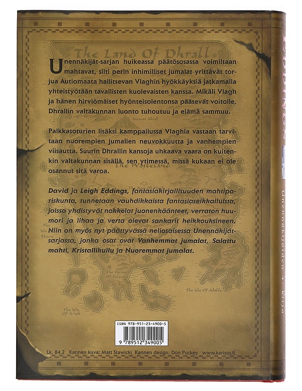 Nuoremmat jumalat : unennäkijöiden 4. kirja - Eddings, David - Fantasia- ja scifi - 10105358572 - 1