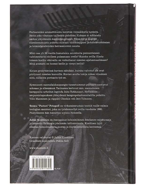 Yön sankarit : kasvoja punaisen köyden takaa - Potapoff, Teemu - Elämäkerrat ja muistelmat - 10105358615 - 1