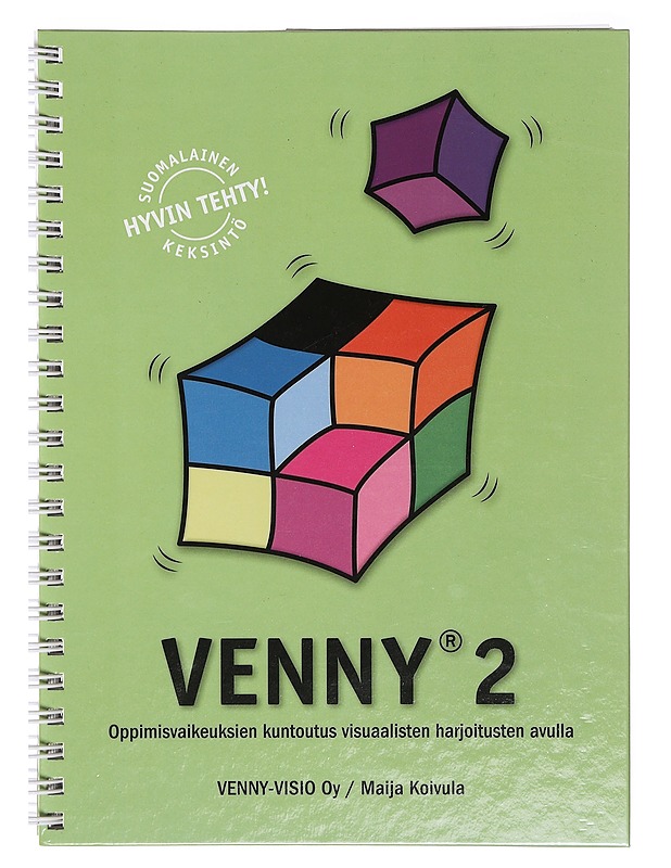 Venny. 2 : oppimisvaikeuksien kuntoutus visuaalisten harjoitusten avulla - Maija Koivula - Tietokirjat ja oppaat - 10105358654 - 0