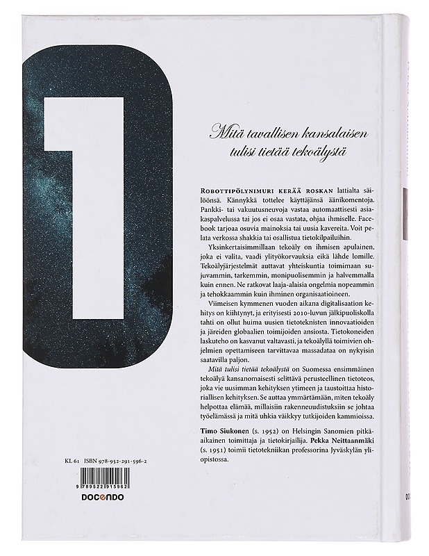 Mitä tulisi tietää tekoälystä - Siukonen, Timo - Tietokirjat ja oppaat - 10105358704 - 1