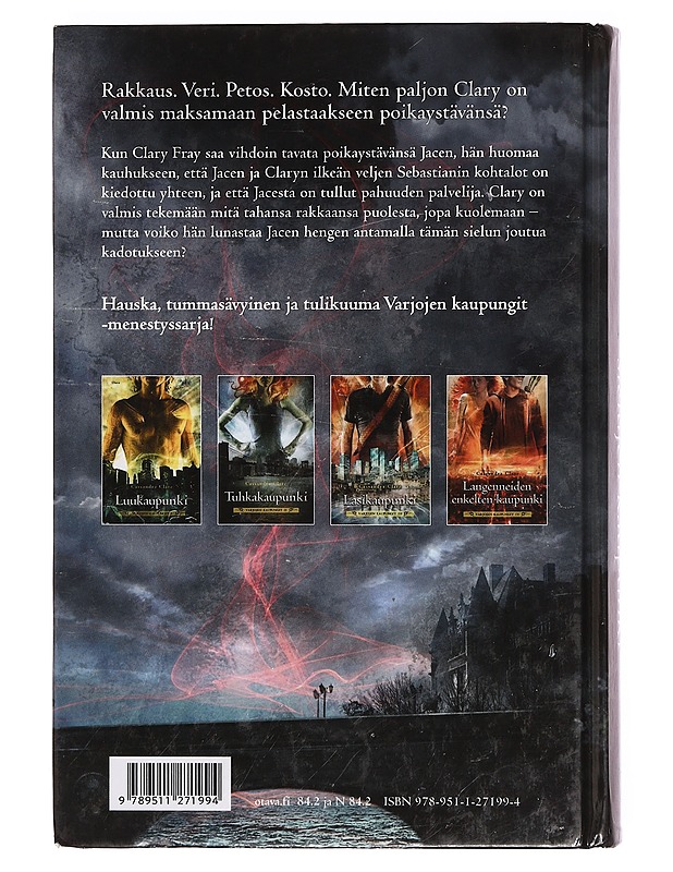 Varjojen kaupungit. V, Kadotettujen sielujen kaupunki - Clare, Cassandra - Fantasia- ja scifi - 10105358807 - 1