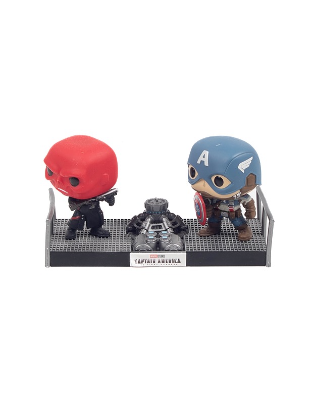 FUNKO POP! Marvel Studios Red Skull vs. Captain America Movie Moments #389 - Lasten lelut - 10105359027 - 1