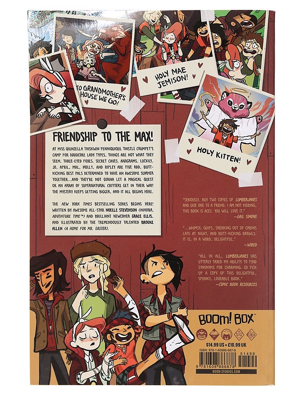 Lumberjanes. / 1, Beware the kitten holy /. - Stevenson, Noelle - Sarjakuvat - 10105359077 - 1