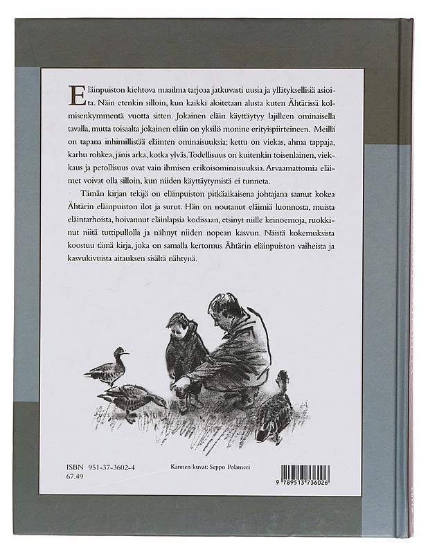 Eläintarinoita Ähtäristä- Lahtinen Jukka - Tietokirjat ja oppaat - 10105359199 - 1