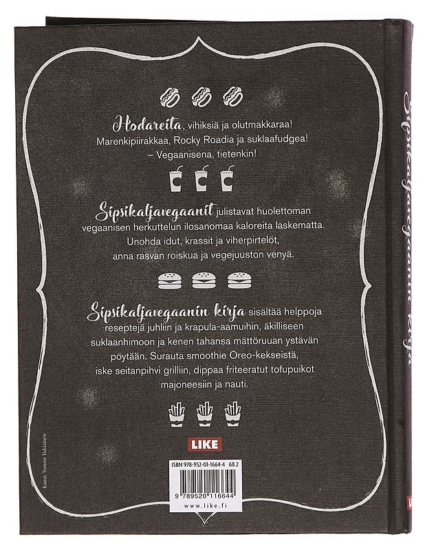 Sipsikaljavegaanin kirja - Heimonen, Terhi - Ruokakirjat - 10105359207 - 1