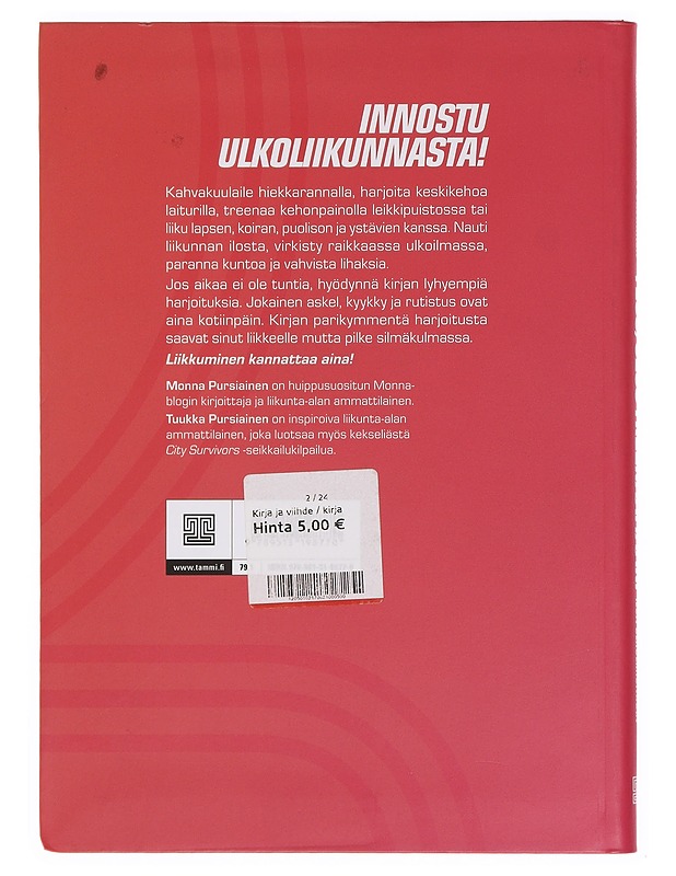Ylös, ulos treenaamaan! - Pursiainen, Monna - Tietokirjat ja oppaat - 10105359395 - 1