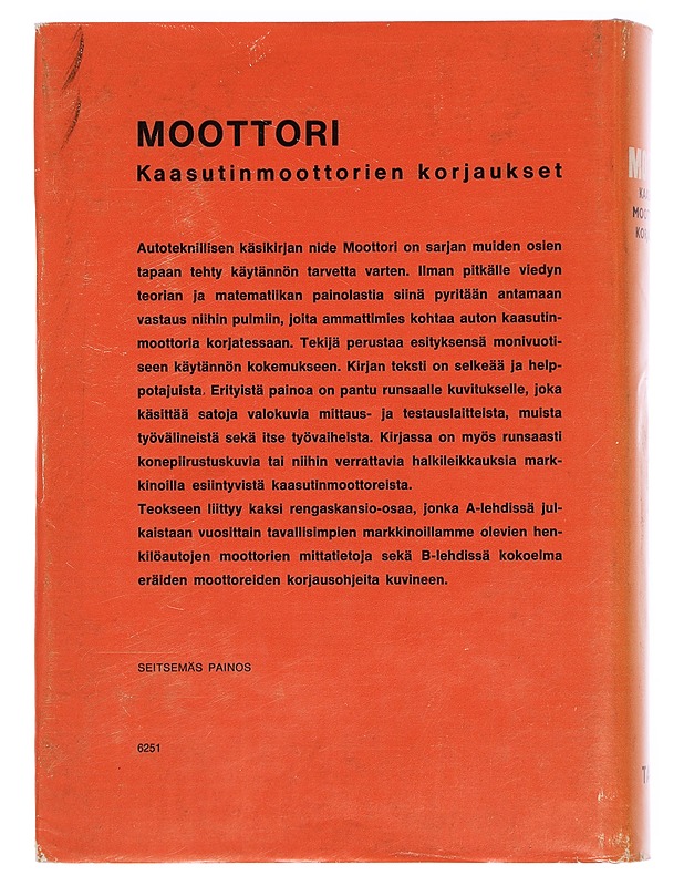 Autoteknillinen käsikirja 3 - Moottori - Tietokirjat ja oppaat - 10105359449 - 1