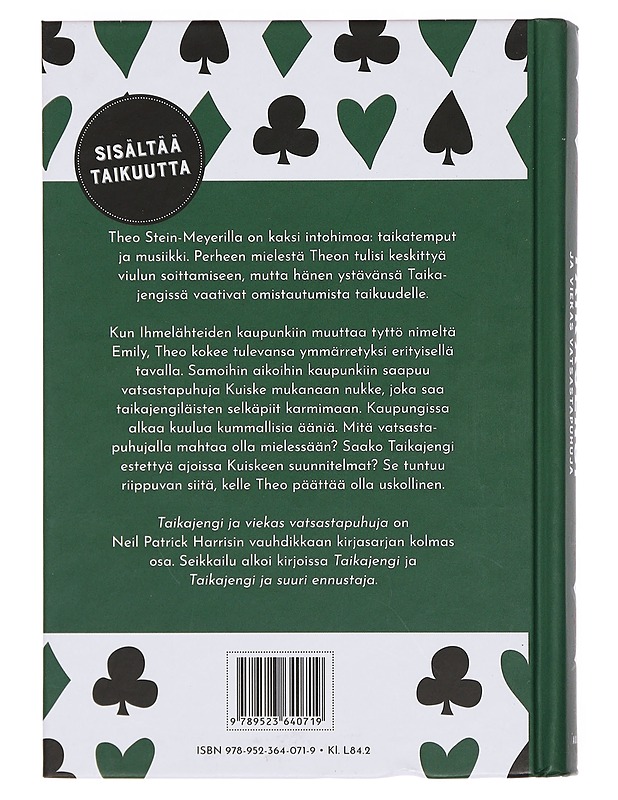 Taikajengi ja viekas vatsastapuhuja - Harris, Neil Patrick - Lastenkirjat - 10105359503 - 1