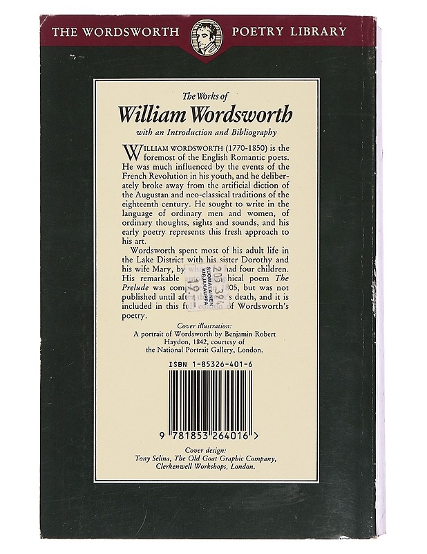 The Works of William Wordsworth : with an introduction and bibliography - William Wordworth - Runot ja näytelmät - 10105359529 - 1