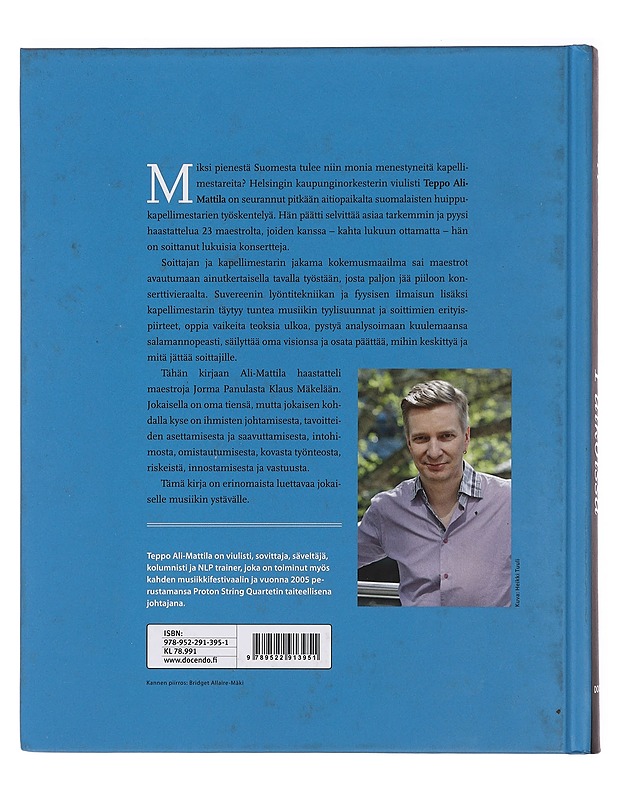 Puikoissa : 23 tietä huippukapellimestariksi - Teppo Ali-Mattila - Historiakirjat - 10105359539 - 1