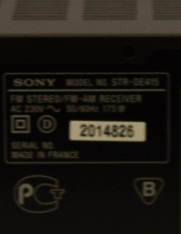 SONY STR-DE415 AV-vastaanotin - Muu elektroniikka - 10105359578 - 2