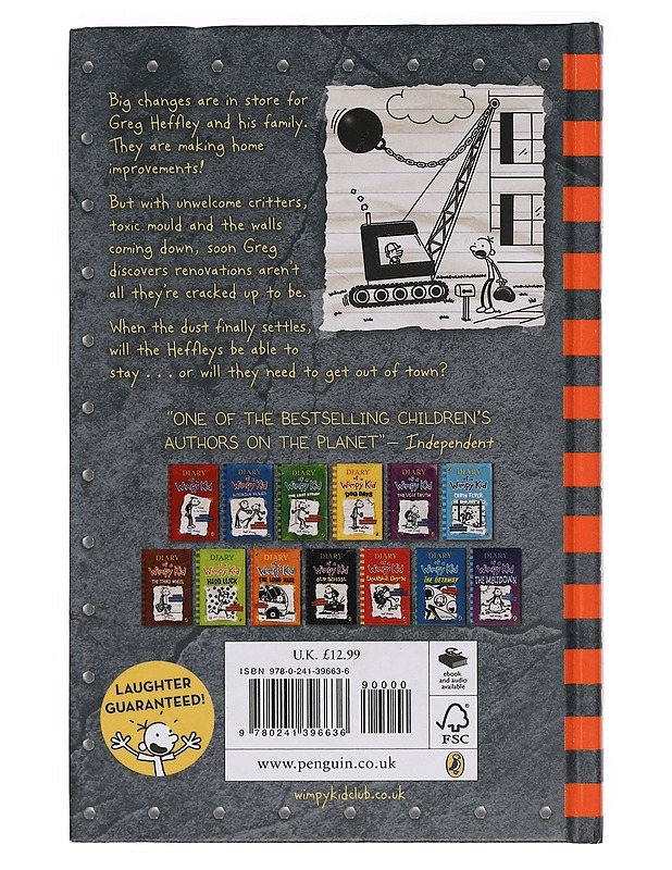 Diary of a wimpy kid. 14, Wrecking ball - Kinney, Jeff - Nuorten kirjat - 10105359650 - 1