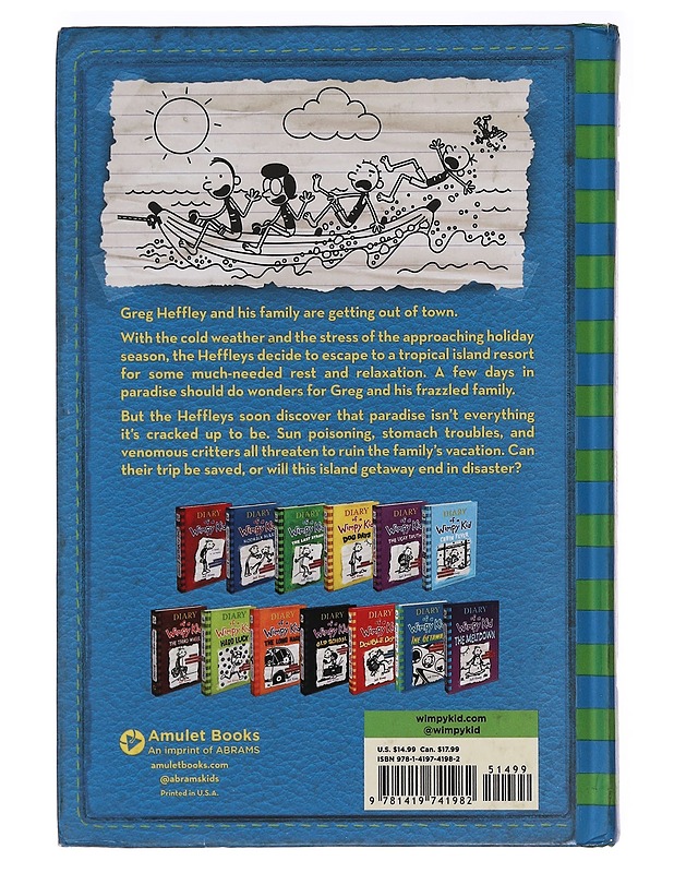 Diary of a wimpy kid: the getaway - Jeff Kinney - Nuorten kirjat - 10105359677 - 1