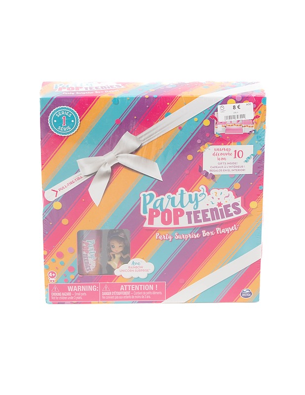 SPIN MASTER Party pop teenies yllätysboksi - Lasten lelut - 10105359728 - 0