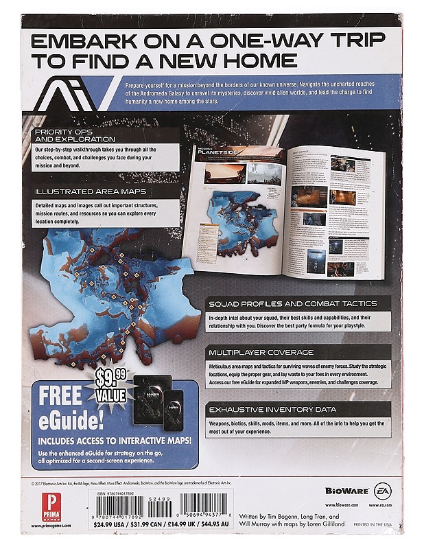 Mass effect: Andromeda - Bogenn, Tim - Tietokirjat ja oppaat - 10105360156 - 1