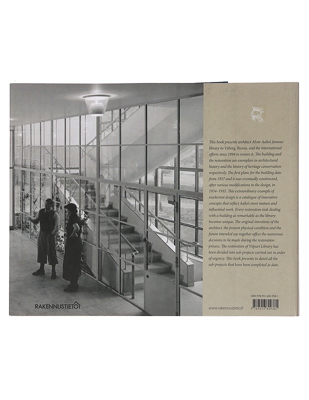Alvar Aalto library in Vyborg : saving a modern masterpiece - Adlercreutz, Eric - Historiakirjat - 10105360169 - 1