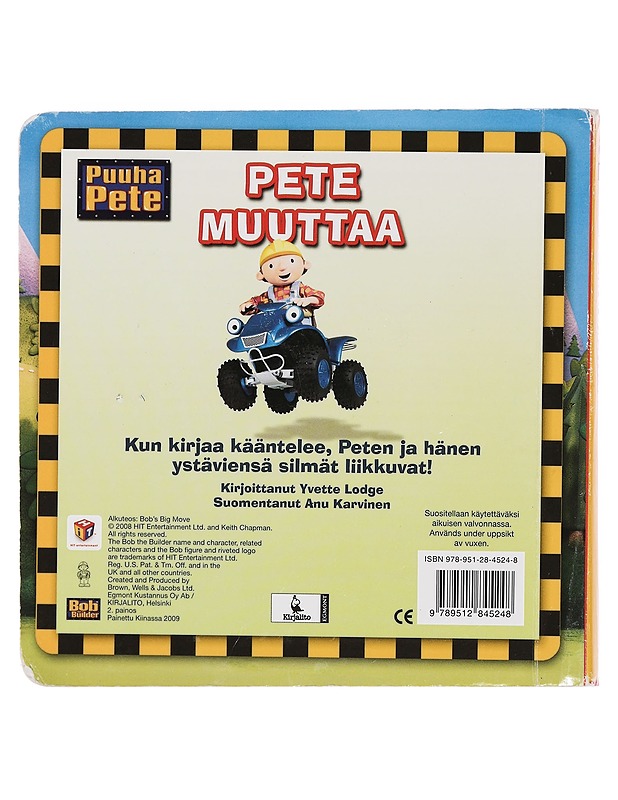 Pete muuttaa : hommat hoituu - Lodge, Yvette - Lastenkirjat - 10105360211 - 1