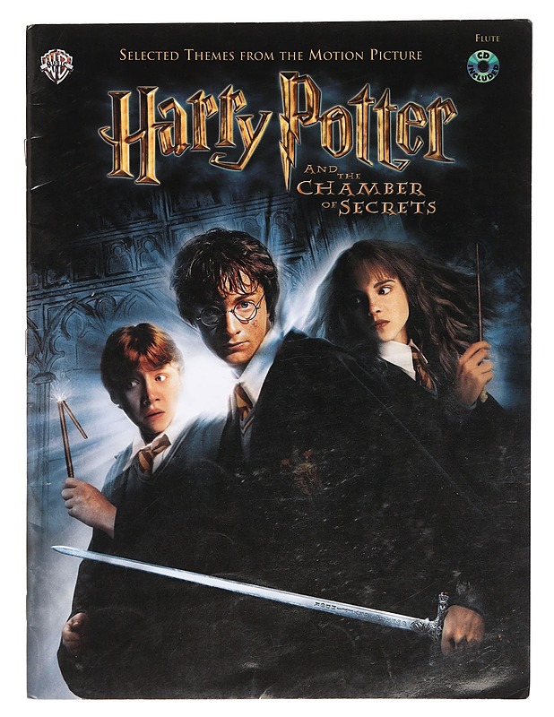 Harry Potter and the chamber of the secrets : selected themes from the motion picture - Williams, John - Musiikki- ja elokuvakirjat - 10105360302 - 0