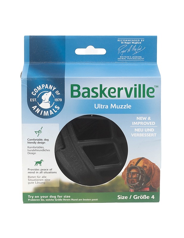 BASKERVILLE Ultra Muzzle koiran kuonokoppa, 4 - Lemmikkitarvikkeet - 10105360398 - 1