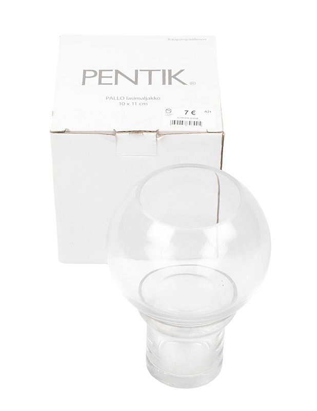 PENTIK Pallo lasimaljakko - Koriste-esineet - 10105360566 - 0