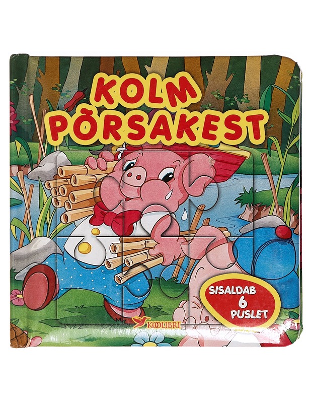 Kolm Pörsakest - Palapelikirja - Lastenkirjat - 10105360599 - 0