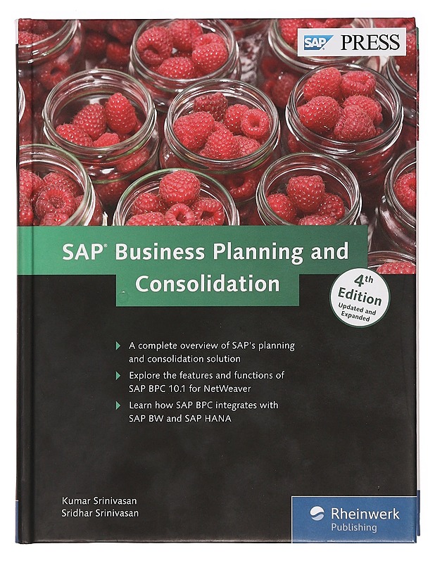 Sap Business Planning and Consolidation - Kumar Srinivasan ja Sridhar Srinivasan - Tietokirjat ja oppaat - 10105360607 - 0