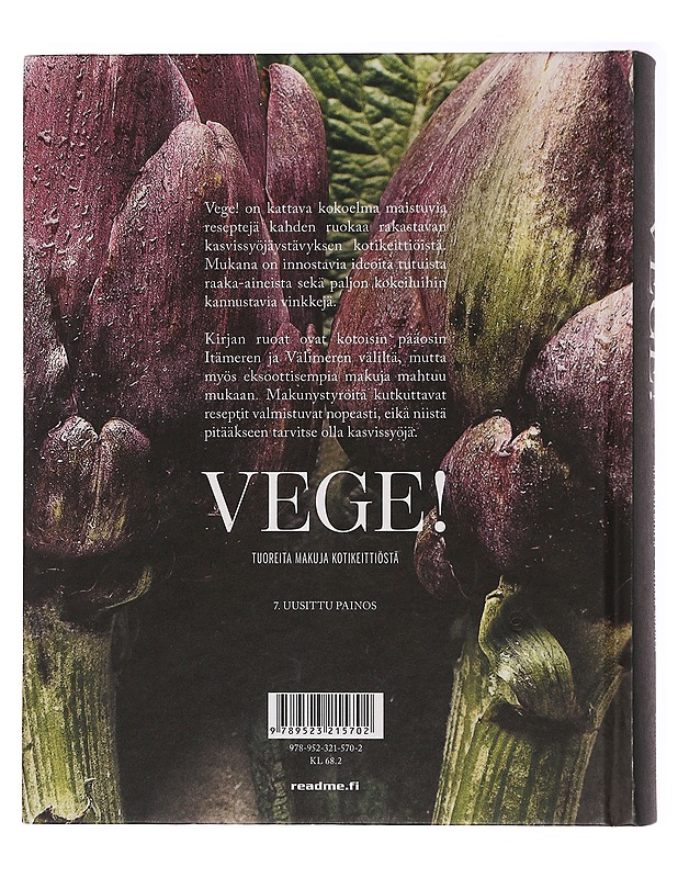Vege! : tuoreita makuja kotikeittiöstä - Nieminen, Alex - Ruokakirjat - 10105360687 - 1