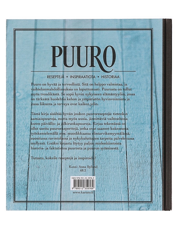 Puuro - Mogensen, Annika - Ruokakirjat - 10105360724 - 1