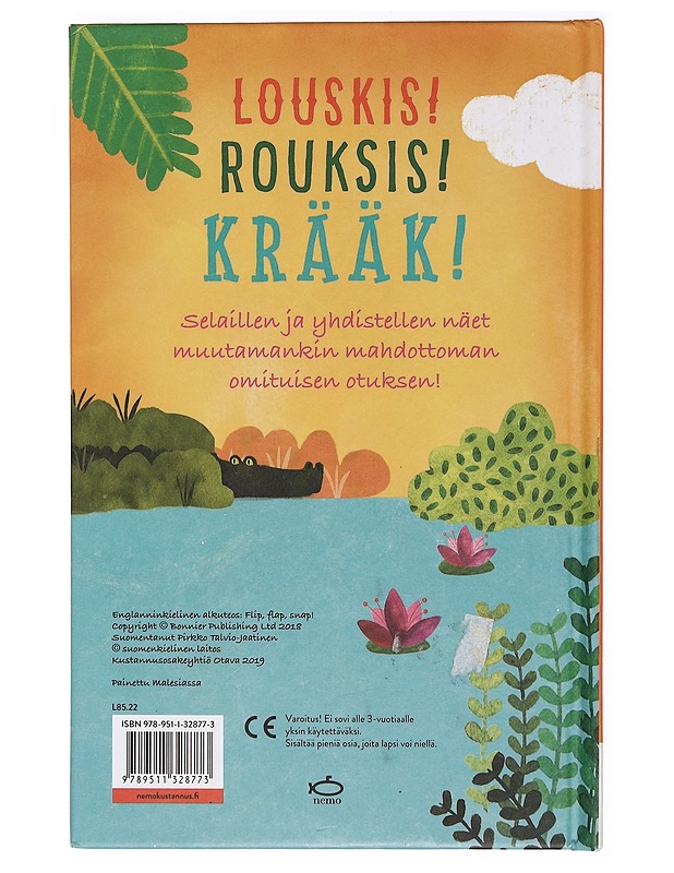 Krokopardi ja leotiili - Saldaña, Carmen - Lastenkirjat - 10105360930 - 1