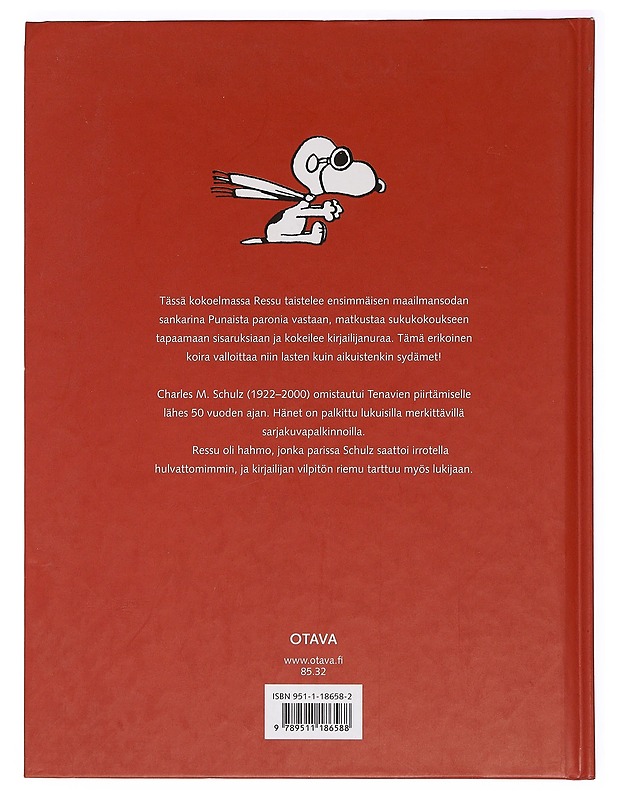 Ressu ja Punainen paroni - Schulz, Charles M. - Sarjakuvat - 10105360956 - 1