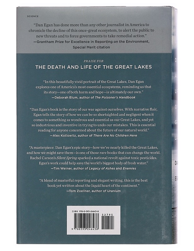 The death and life of the Great Lakes - Dan Egan - Tietokirjat ja oppaat - 10105361055 - 1