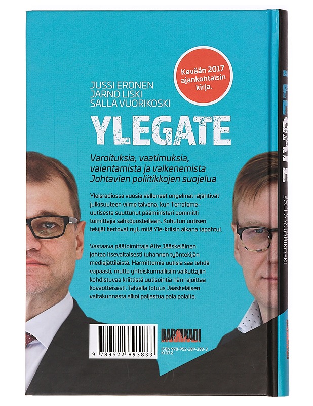 Ylegate - Eronen, Jussi - Historiakirjat - 10105361114 - 1