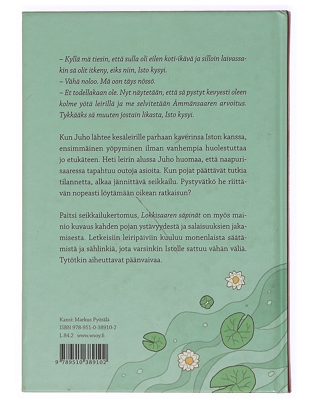 Lokkisaaren säpinät - Suomela, Laura - Lastenkirjat - 10105361118 - 1